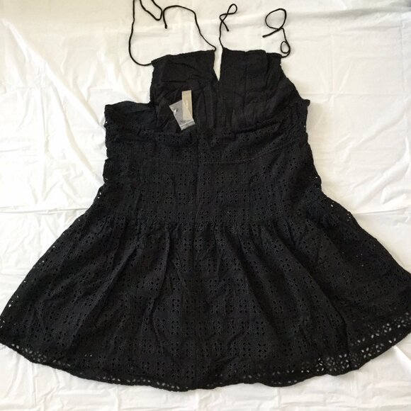 J. Crew Black Eyelet Dress - Picture 5 of 9
